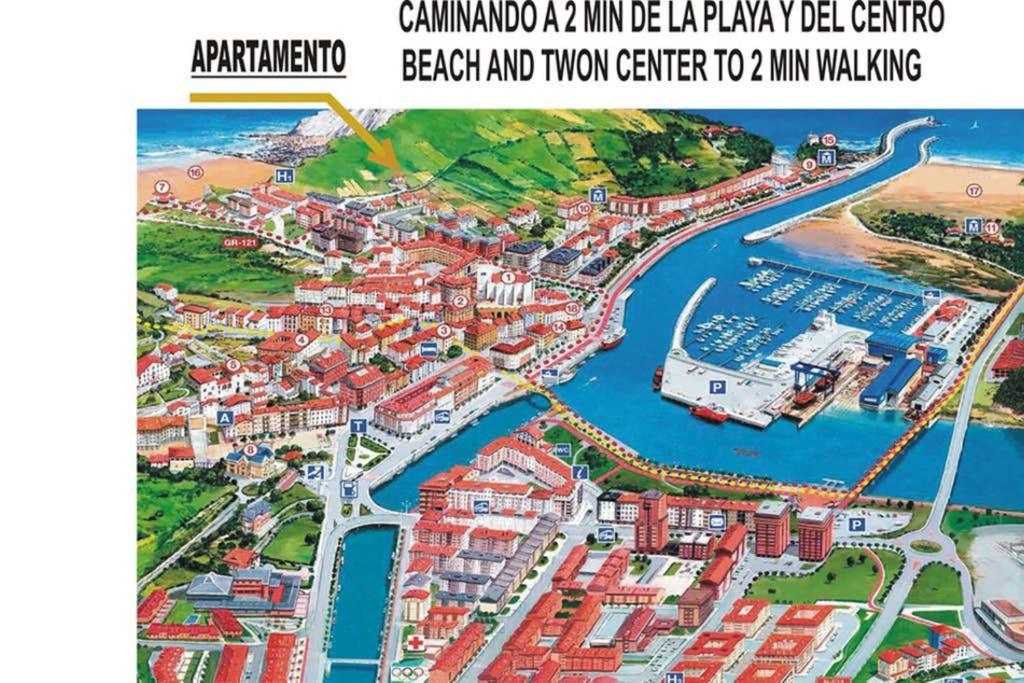 2 Habit, Sala, Terraza, Jardin, Parking Gratis